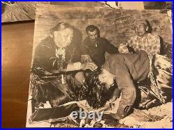 Antique Native American Indians Blackfeet 12 Original B&W PHOTOGRAPHS