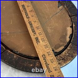 Antique Photo 1880s Black Americana Original Oval Convex Portrait Of Lady