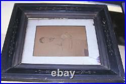 Antique Photo Aug 1886 Black Americana Woman Portrait 8 x 10 Embellished Photo