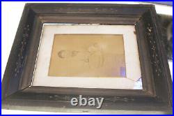 Antique Photo Aug 1886 Black Americana Woman Portrait 8 x 10 Embellished Photo