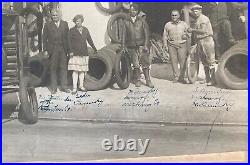 Antique Photo Lot Los Angeles Pacific Auto Wrecking Garage Kirk Douglas Demsky