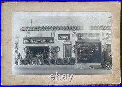 Antique Photo Lot Los Angeles Pacific Auto Wrecking Garage Kirk Douglas Demsky