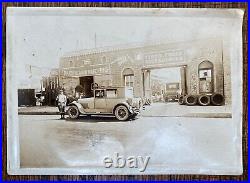 Antique Photo Lot Los Angeles Pacific Auto Wrecking Garage Kirk Douglas Demsky