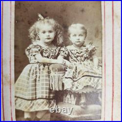 Antique Pocket Photo Family Album Leather Original Civil War Era c. 1860 36 P