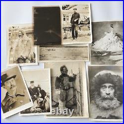 Antique Press Photographs Explorer Robert Pearly Matt Henson Arctic Expedition