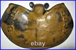 Antique Primitive Bradley Hubbard Cast Iron Winged Bat Card Key Coin Art Tray Us