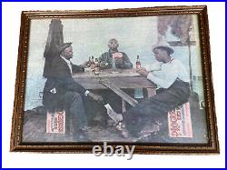 Antique Progress Beer Two Pluck One Print Very Rare