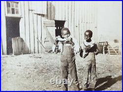 Antique RPPC Real Photo Postcard African American Black Americana