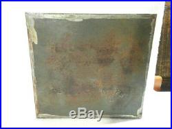 Antique Racist Black Americana Advertising Tin Box Sahara Dates Jl Datiles 1900
