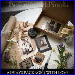 Antique Tintype Photograph Young Woman In Star Dress Costume withCrown Odd