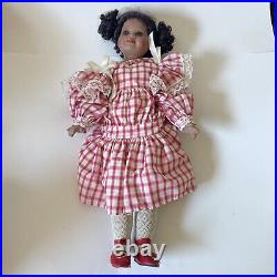 Antique Vintage African American 21 inch Black doll by Jamie Englert