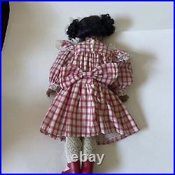 Antique Vintage African American 21 inch Black doll by Jamie Englert