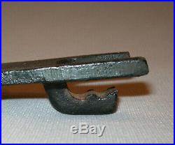 Antique Vtg 19th C 1890s Cast Iron Figural Fish Shaped Stove Plate Lid Lifter