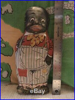 Antique african american Cloth Advertising Doll