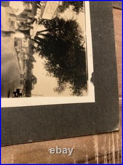 Antique photo Roadside Cider BBQ Restaurant customers standing out front rare