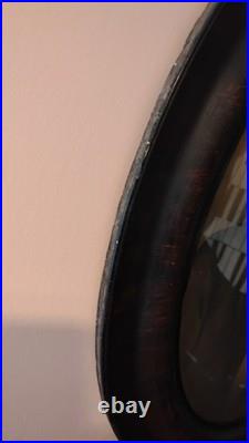 Antique rare oval framed picture of Handsome African American Man. VG cond