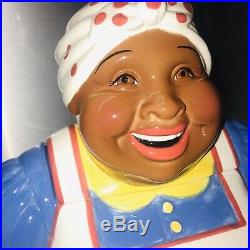 Aunt Jemima Baking Time Clay Art Ceramic Cookie Jar 2001 San Francisco