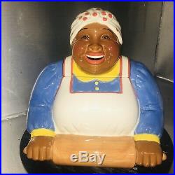 Aunt Jemima Baking Time Clay Art Ceramic Cookie Jar 2001 San Francisco