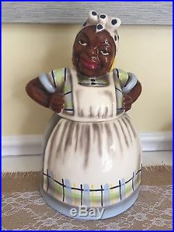 Aunt Jemima Ceramic Cookie Jar Wolfe Studio
