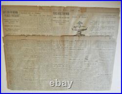 Authentic Black Americana 1906 Lynching Newspaper Not For The Faint Of Heart