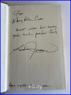 BARBARA JORDAN SIGNED A Self Portrait African American Texas U. S. Senator