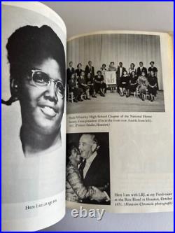 BARBARA JORDAN SIGNED A Self Portrait African American Texas U. S. Senator