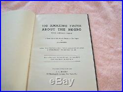 BLACK AMERICANA 1934 BOOK' 100 Amazing Facts About the Negro' Collectible