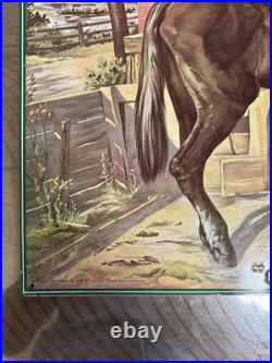 BLACK AMERICANA GREEN RIVER INN METAL SIGN Size 17 1/2'' x 13 5/8'