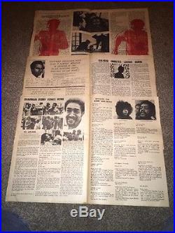 BLACK PANTHER PARTY New York City 3 Rare Vntg Collectable Newspapers