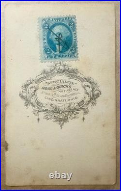 BLIND TOM RARE CDV PHOTO PIANO PLAYER SAVANT AFRICAN AMERICAN 1860s BLACK MAN