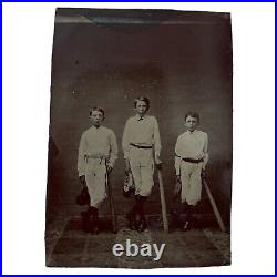 Baseball Boys Tintype c. 1870