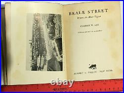 Beale Street Where the Blues Began 1934 First Edition by George W. Lee
