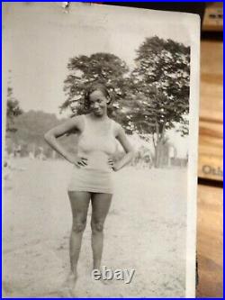 Beautiful fine African American female flapper periodswimsuit New York#1