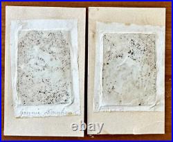 Best Friends White & African American Girls Tintype Photos 1800s Black Americana