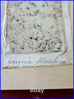 Best Friends White & African American Girls Tintype Photos 1800s Black Americana