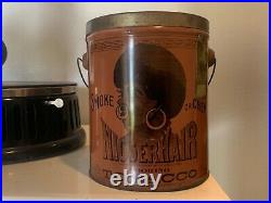 Bigger Hair Tobacco Tin Vintage Black Americana Rare