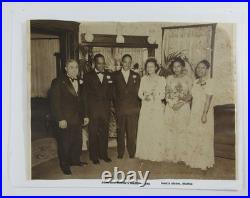 Black African American Family Photos Salon Dress Shop Wedding Memphis TN 1930s