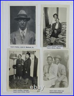 Black African American Family Photos Salon Dress Shop Wedding Memphis TN 1930s