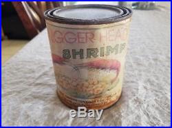 Black American VERY RARE Ngger Head Shrimp tin can