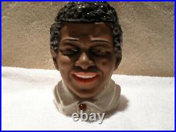 Black Americana 1920's Austrian Figural Tobacco Jar