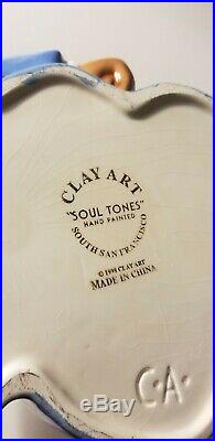 Black Americana Cookie Jar Clay Art 1998 Soul Tones Jazz Singers VTG