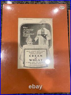 Black Americana Cream of Wheat Posters & Advertising. Lot Of 9. With Ephemera