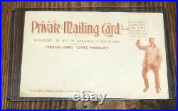 Black Americana Franz Huld got him a few Chickens 1900 Private Mailing Card