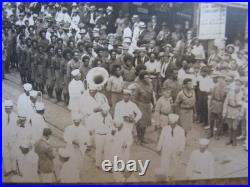 Black Americana Native Rppc Postcard Honolulu 1917 Army Artillery Corps Gurrey's