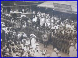 Black Americana Native Rppc Postcard Honolulu 1917 Army Artillery Corps Gurrey's