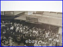 Black Americana Native Rppc Postcard Honolulu 1917 Army Artillery Corps Gurrey's