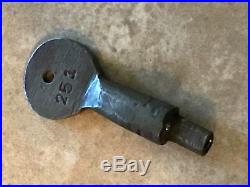Black Americana Pre CIVIL War Style Iron Turn Key Handcuffs Woman Or Child Size