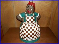 Black Americana S. Corl Pottery Ltd. Ed. Mammy Cookie Jar & Salt & Pepper Shakers