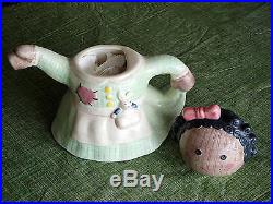 Black Americana Treasure Craft SPICE Teapot Extremely RARE Matches Cookie Jar