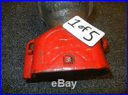 Black Americana coin bank 1 of 5 vintage Red Jolly Mechanical Coin Cast Iron